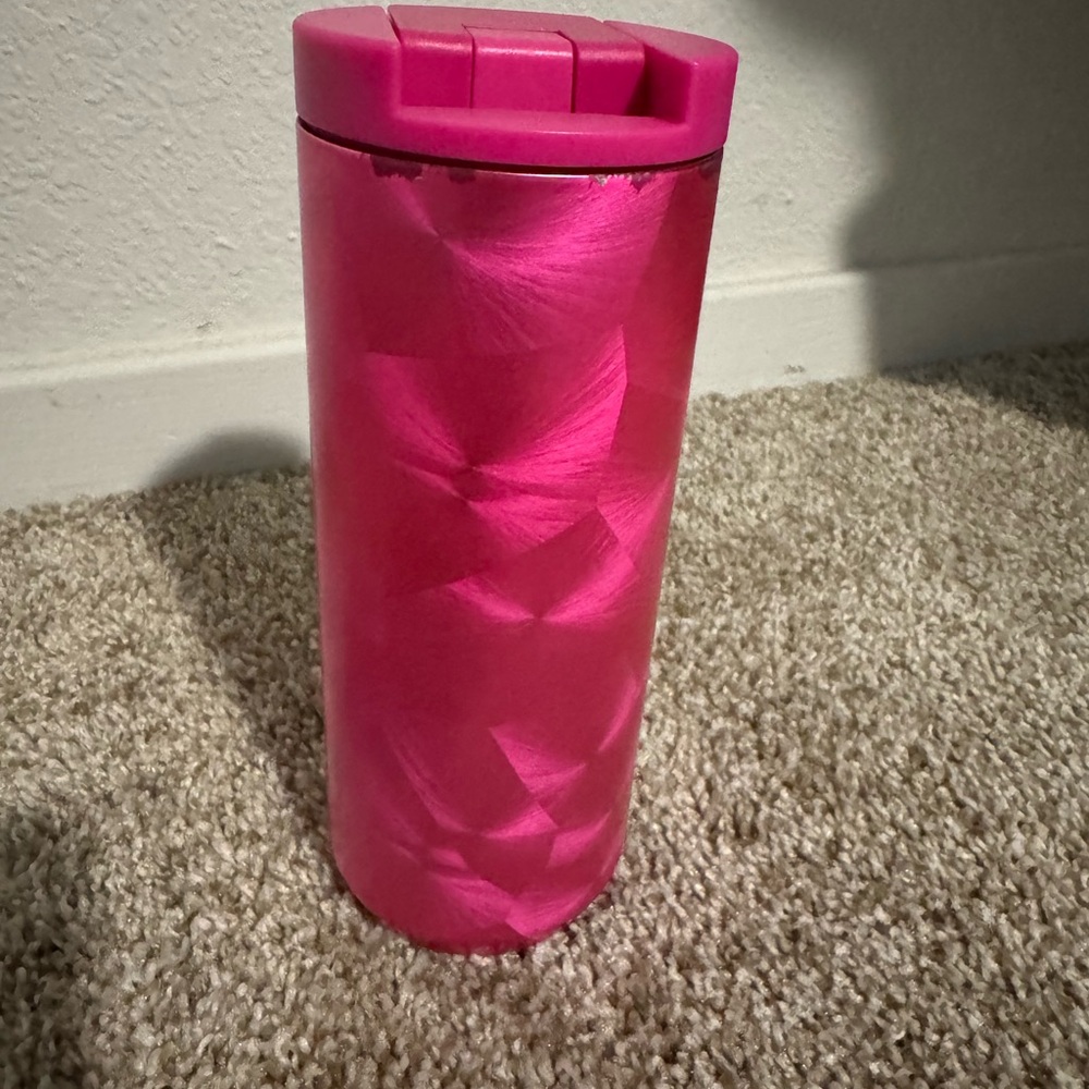 Starbucks Metallic Pink Tumbler